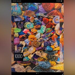 Colorful Gemstone Puzzle 1000 Pieces NO MISSING PIECES